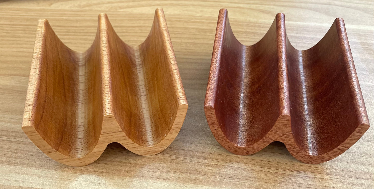 Solid Hardwood Taco Holders, Taco Stand, Taco Display, Taco Tray
