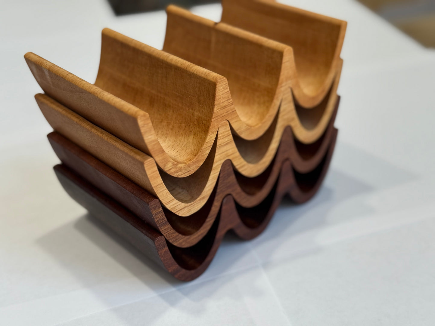 Solid Hardwood Taco Holders, Taco Stand, Taco Display, Taco Tray