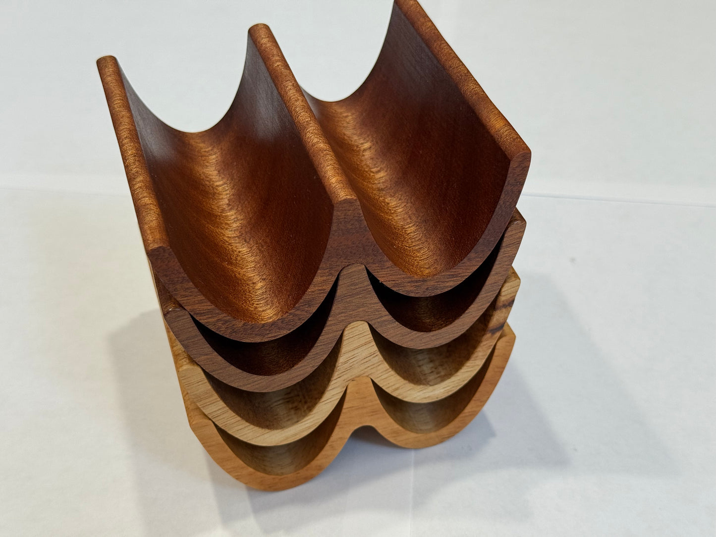 Solid Hardwood Taco Holders, Taco Stand, Taco Display, Taco Tray