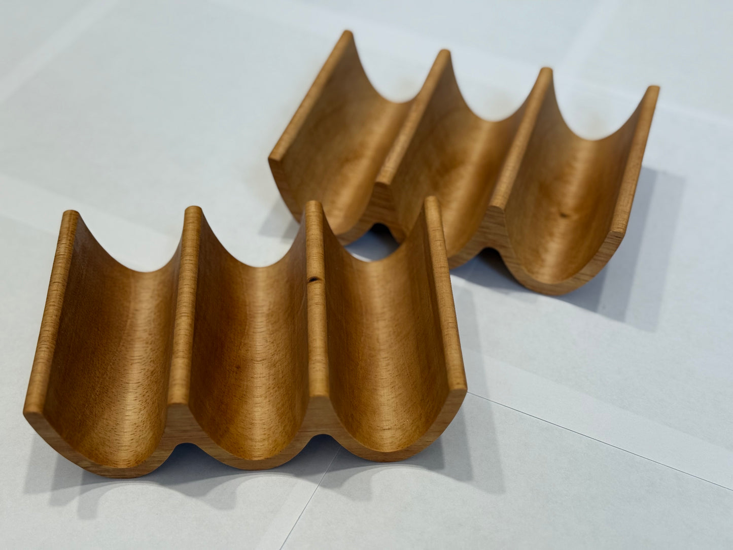 Solid Hardwood Taco Holders, Taco Stand, Taco Display, Taco Tray