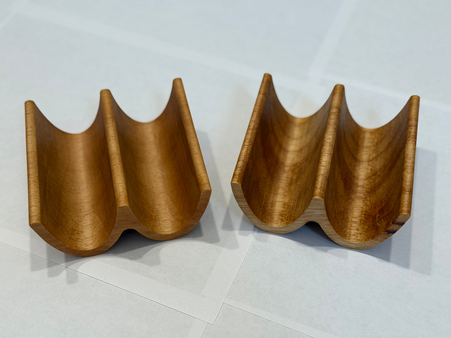 Solid Hardwood Taco Holders, Taco Stand, Taco Display, Taco Tray