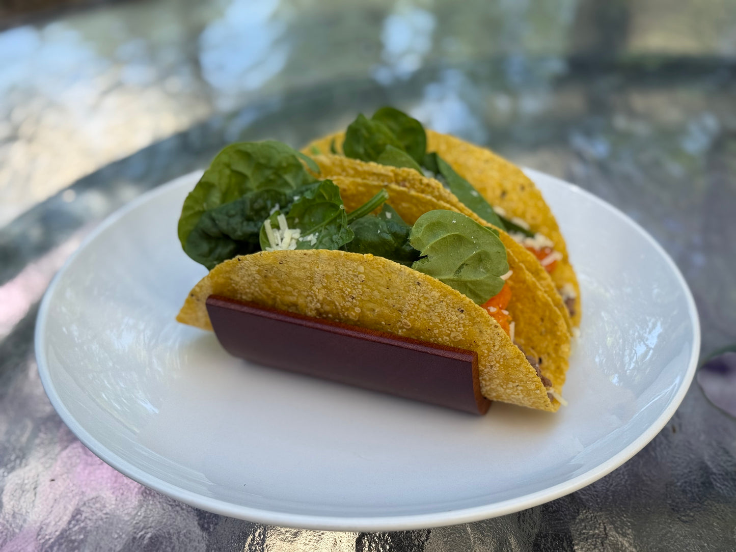 Solid Hardwood Taco Holders, Taco Stand, Taco Display, Taco Tray