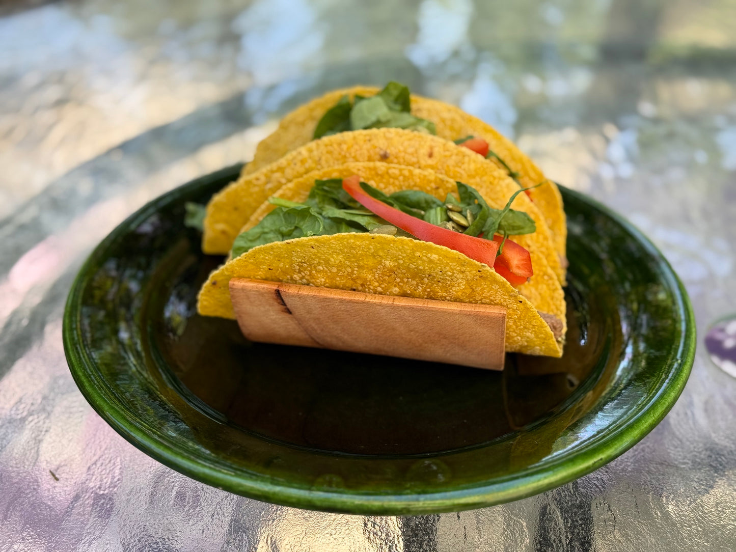 Solid Hardwood Taco Holders, Taco Stand, Taco Display, Taco Tray
